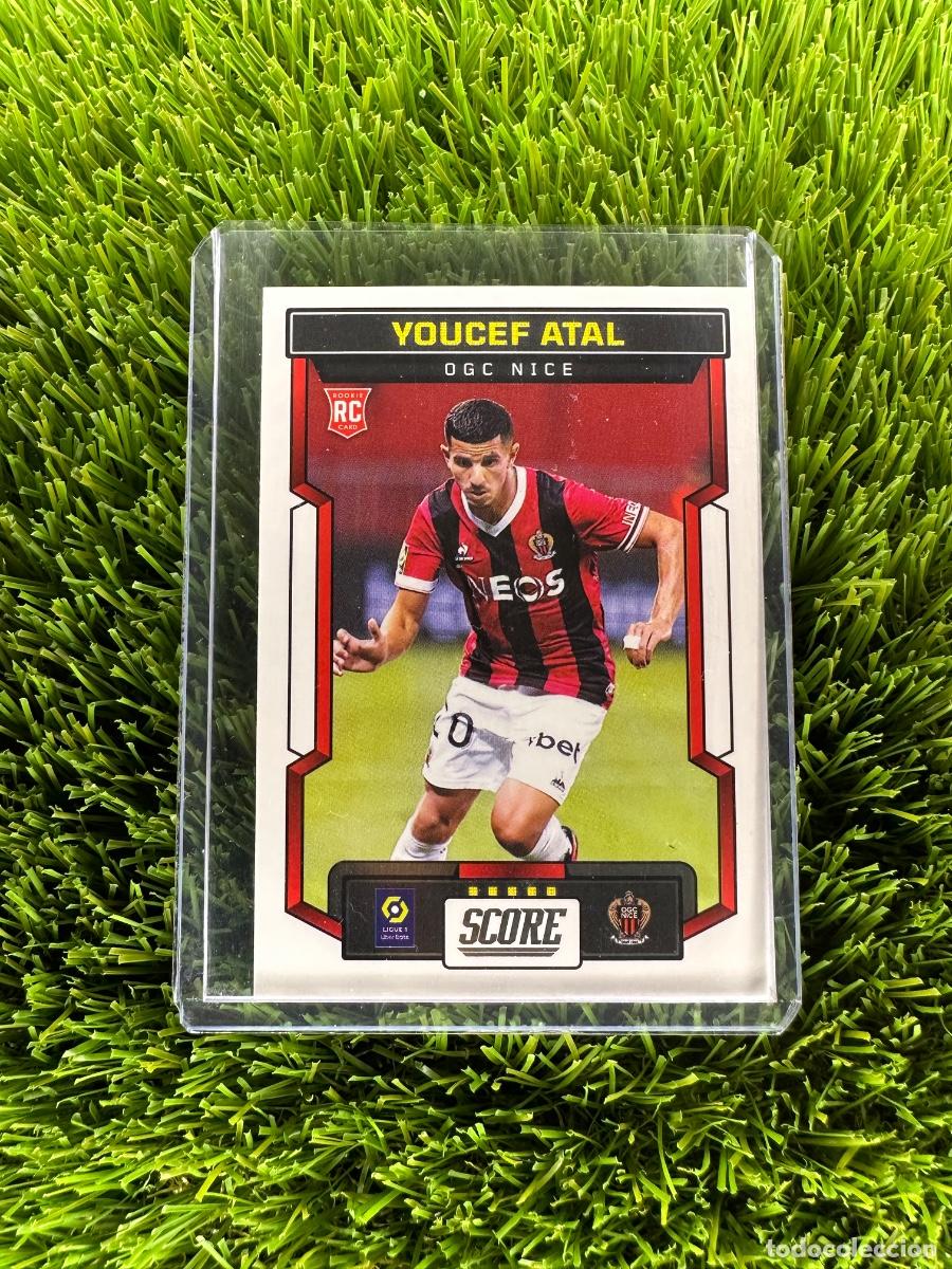 Cromos de F&uacute;tbol: N&ordm; 88 Youcef Atal OGC Niza Panini Score Ligue 1 23 24