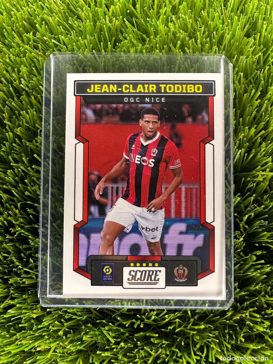 Cromos de F&uacute;tbol: N&ordm; 89 Jean-Clair Todibo OGC Niza Panini Score Ligue 1 23 24