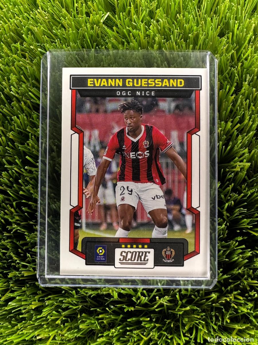 Cromos de F&uacute;tbol: N&ordm; 92 Evann Guessand OGC Niza Panini Score Ligue 1 23 24