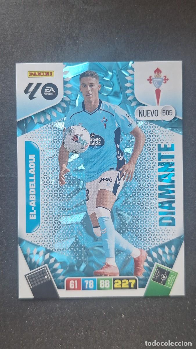 Cromos de F&uacute;tbol: L3 EL-ABDELLAOUI CELTA DE VIGO 505 NUEVO DIAMANTE ADRENALYN XL LIGA 2025/2026 25 26 PANINI