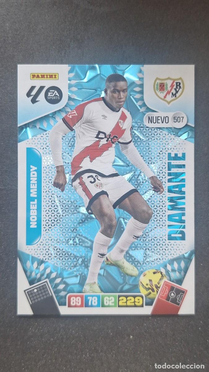 Cromos de F&uacute;tbol: L3 NOBEL MENDY RAYO VALLECANO 507 NUEVO DIAMANTE ADRENALYN XL LIGA 2025/2026 25 26 PANINI