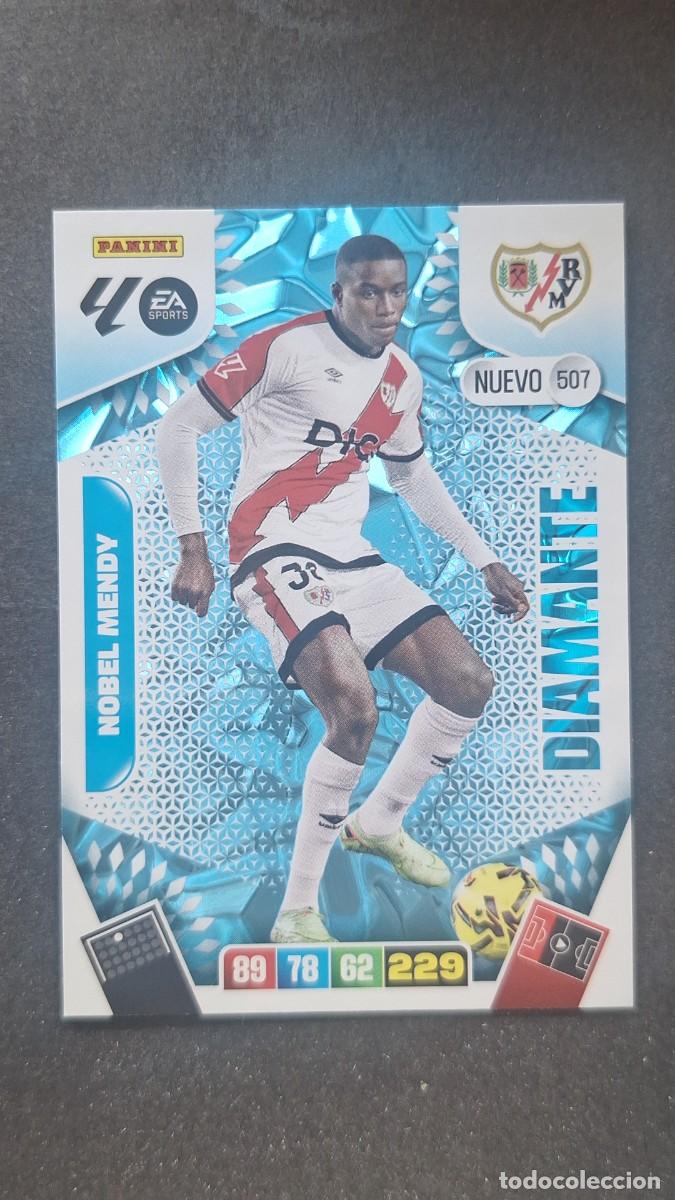 Cromos de F&uacute;tbol: L3 NOBEL MENDY RAYO VALLECANO 507 NUEVO DIAMANTE ADRENALYN XL LIGA 2025/2026 25 26 PANINI