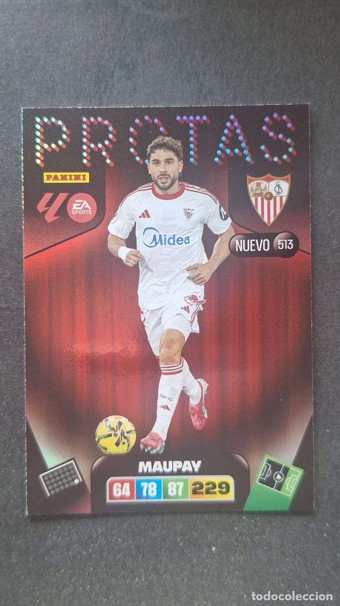 Cromos de F&uacute;tbol: L3 MAUPAY SEVILLA F. C. 513 NUEVO PROTAS ADRENALYN XL LIGA 2025/2026 25 26 PANINI