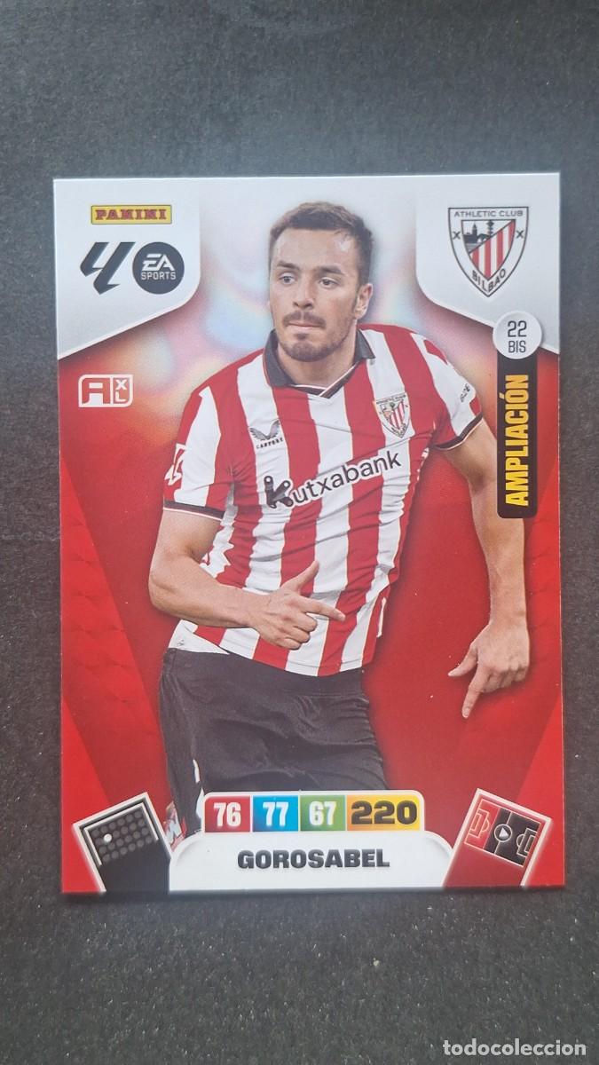 Cromos de F&uacute;tbol: L3 GOROSABEL ATHLETIC CLUB DE BILBAO 22 BIS AMPLIACION ADRENALYN XL LIGA 2025/2026 25 26 PANINI
