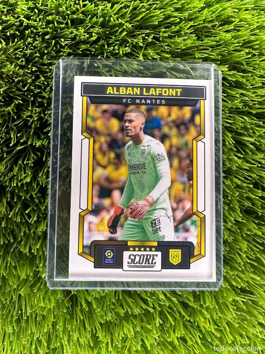 Cromos de F&uacute;tbol: N&ordm; 40 Alban Lafont FC Nantes Panini Score Ligue 1 23 24