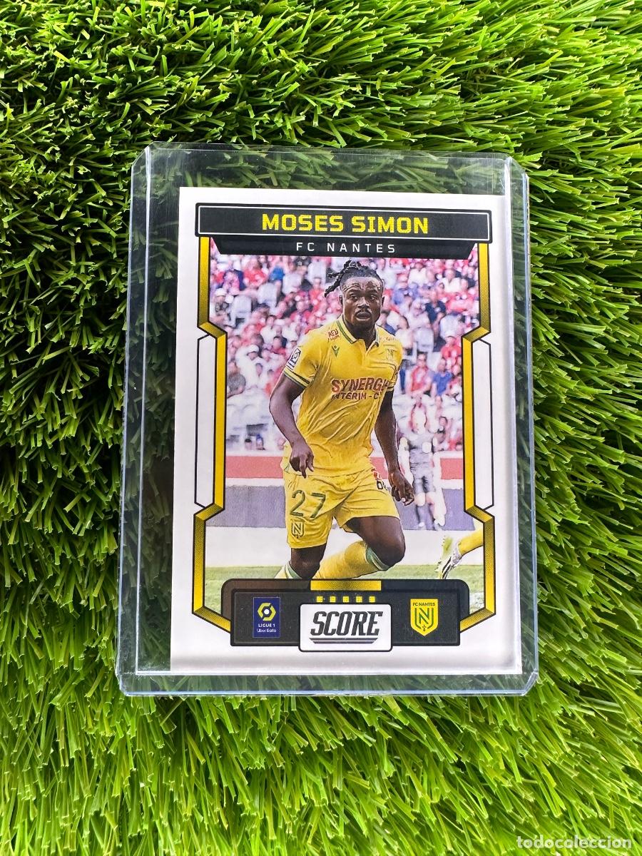 Cromos de F&uacute;tbol: N&ordm; 42 Moses Simon FC Nantes Panini Score Ligue 1 23 24