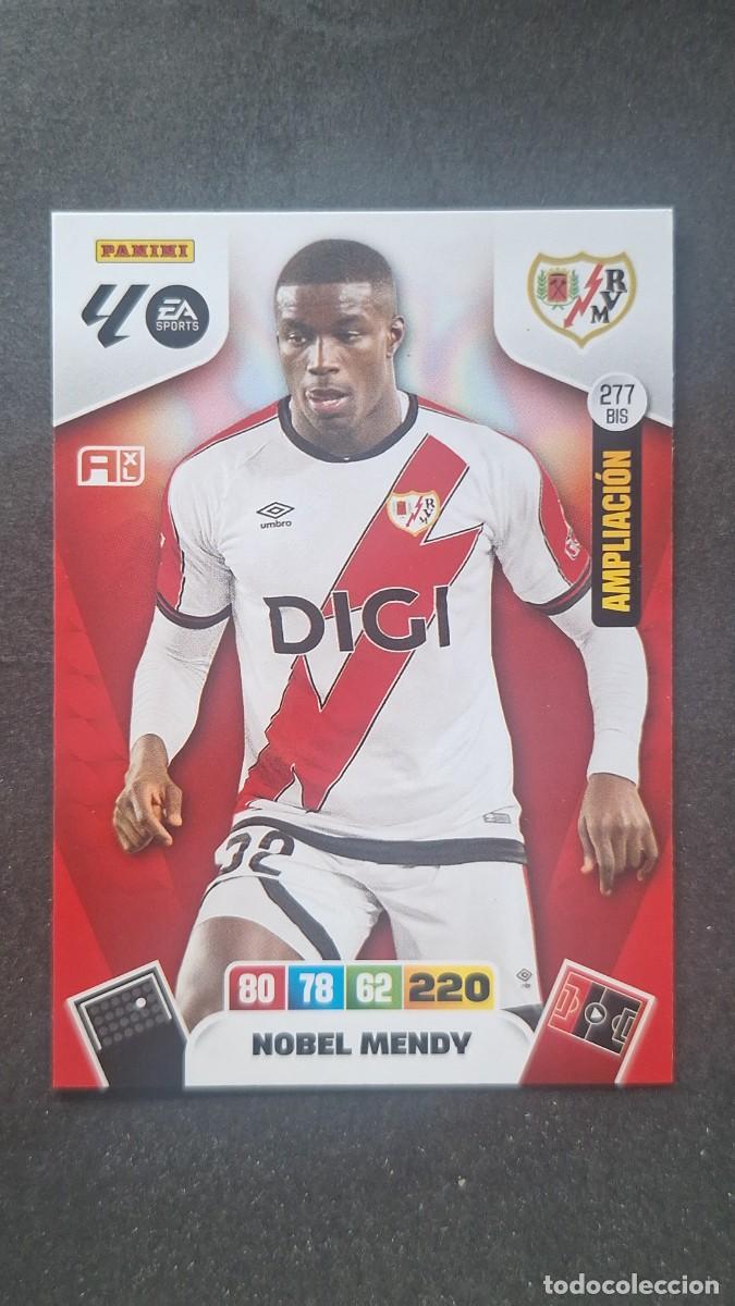 Cromos de F&uacute;tbol: L3 NOBEL MENDY RAYO VALLECANO 277 BIS AMPLIACION ADRENALYN XL LIGA 2025/2026 25 26 PANINI