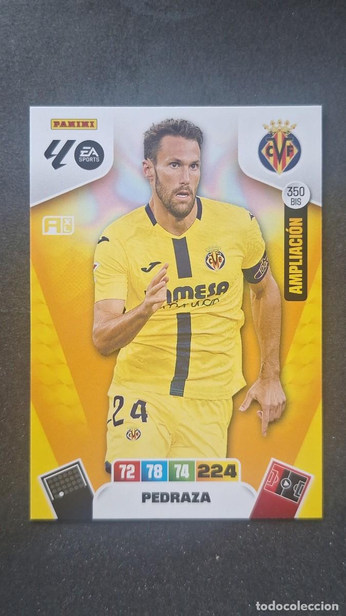 Cromos de F&uacute;tbol: L3 PEDRAZA VILLARREAL C. F. 350 BIS AMPLIACION ADRENALYN XL LIGA 2025/2026 25 26 PANINI