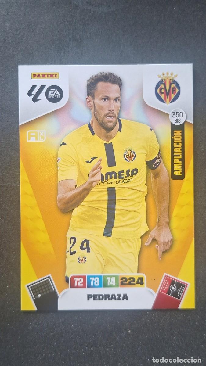 Cromos de F&uacute;tbol: L3 PEDRAZA VILLARREAL C. F. 350 BIS AMPLIACION ADRENALYN XL LIGA 2025/2026 25 26 PANINI
