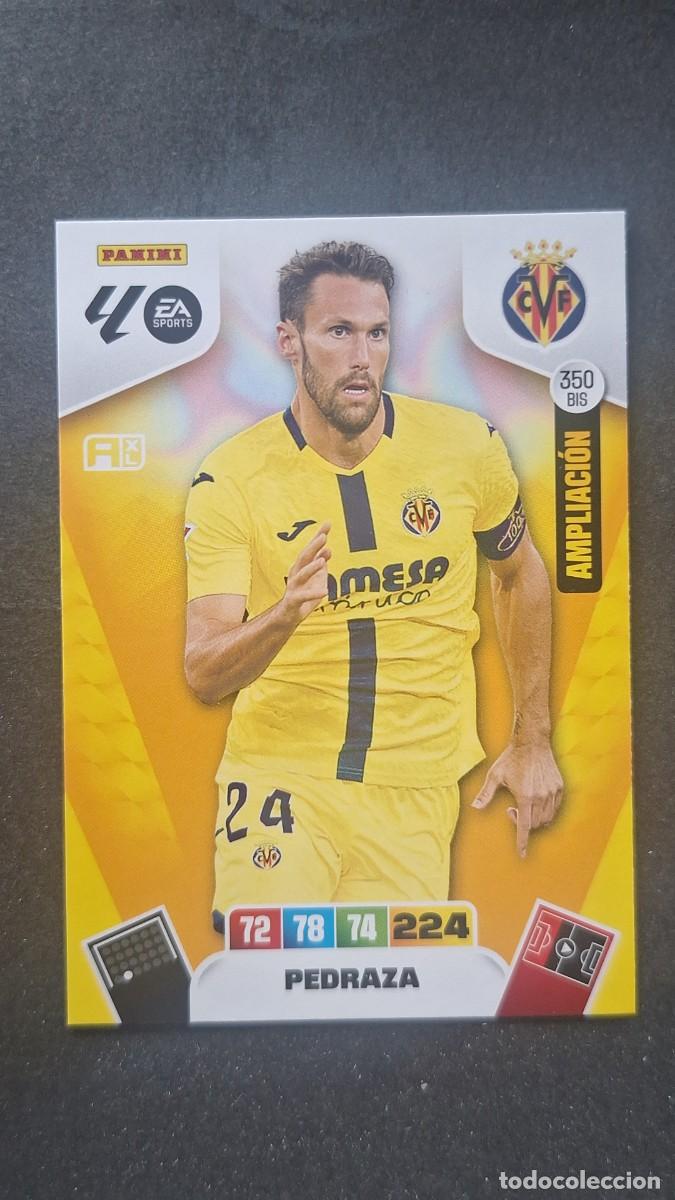 Cromos de F&uacute;tbol: L3 PEDRAZA VILLARREAL C. F. 350 BIS AMPLIACION ADRENALYN XL LIGA 2025/2026 25 26 PANINI
