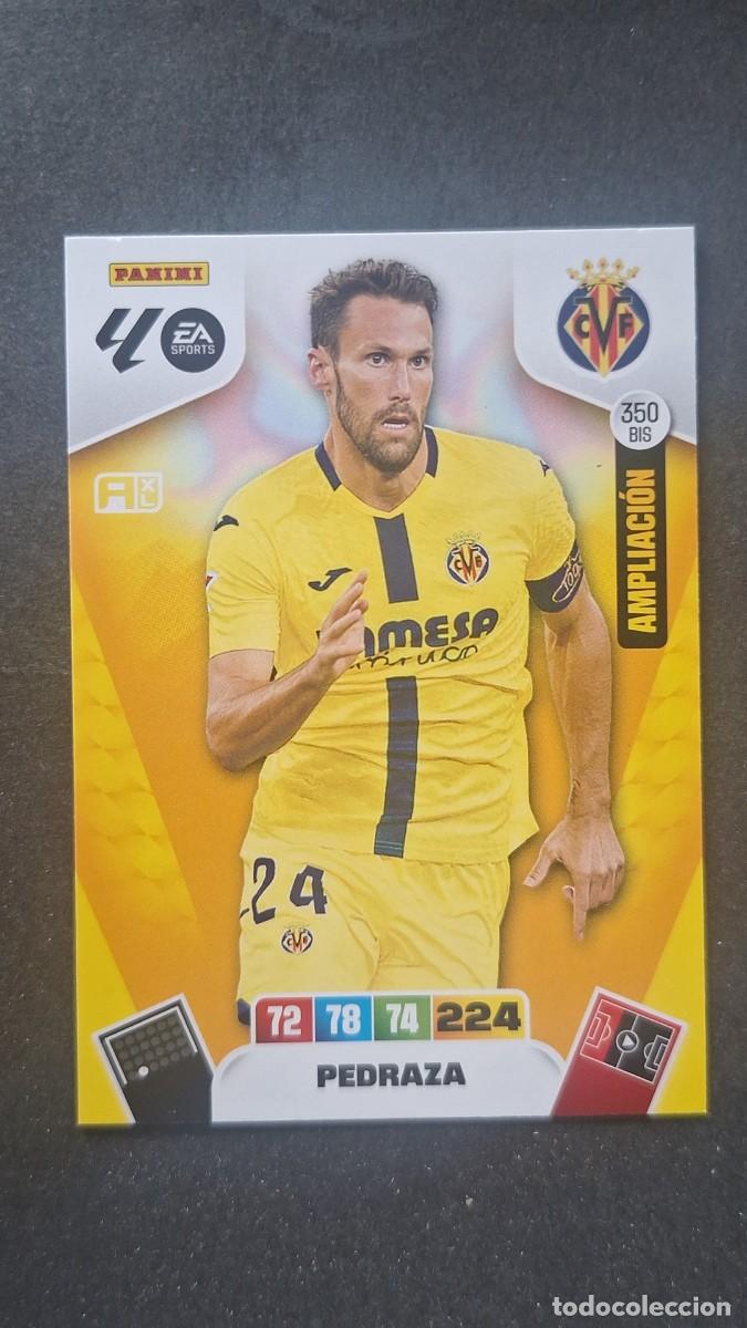 Cromos de F&uacute;tbol: L3 PEDRAZA VILLARREAL C. F. 350 BIS AMPLIACION ADRENALYN XL LIGA 2025/2026 25 26 PANINI