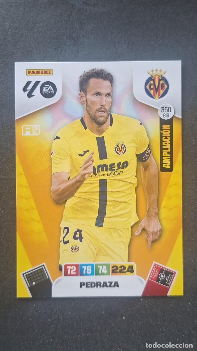 Cromos de F&uacute;tbol: L3 PEDRAZA VILLARREAL C. F. 350 BIS AMPLIACION ADRENALYN XL LIGA 2025/2026 25 26 PANINI