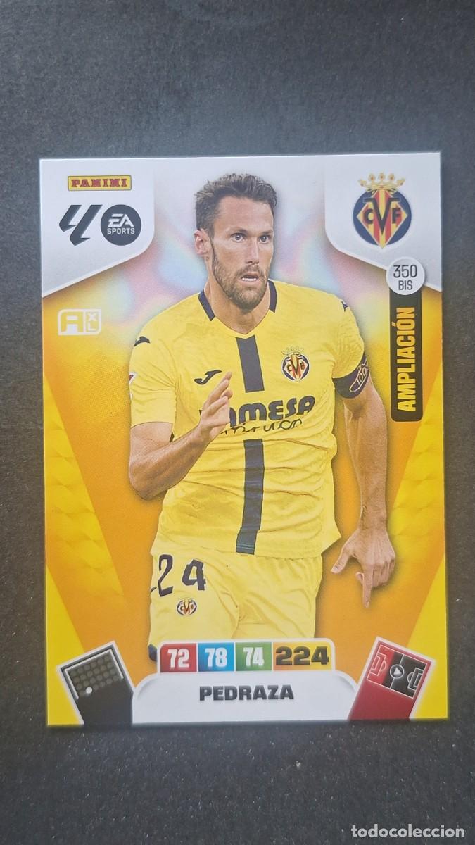 Cromos de F&uacute;tbol: L3 PEDRAZA VILLARREAL C. F. 350 BIS AMPLIACION ADRENALYN XL LIGA 2025/2026 25 26 PANINI