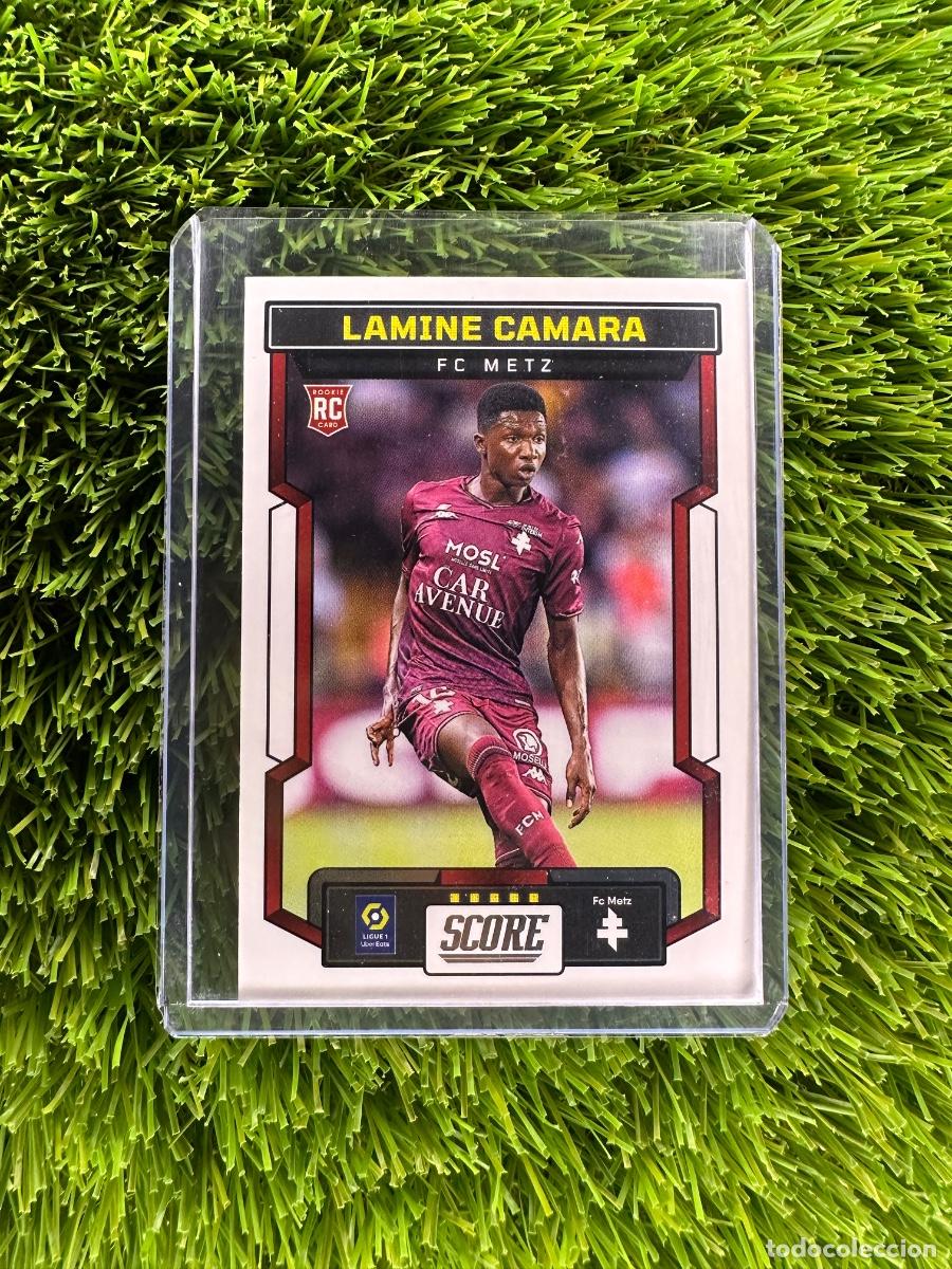Cromos de F&uacute;tbol: N&ordm; 34 Lamine Camara FC Metz Panini Score Ligue 1 23 24