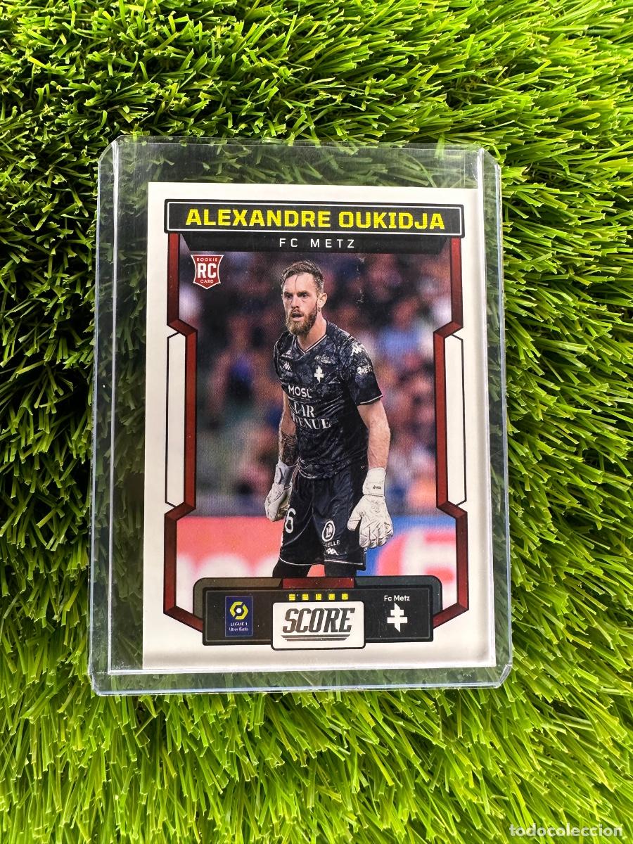 Cromos de F&uacute;tbol: N&ordm; 39 Alexander Oukidja FC Metz Panini Score Ligue 1 23 24