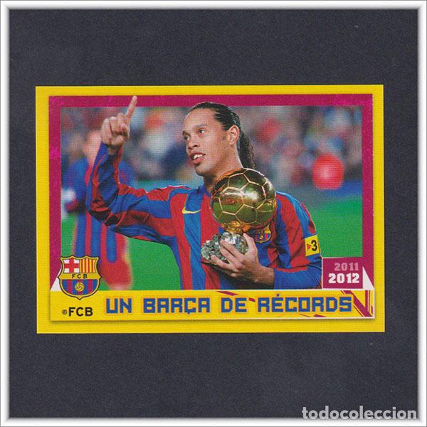 Cromos de F&uacute;tbol: COLECCI&Oacute;N OFICIAL BARCELONA 2011 2012 11 12 PANINI RONALDINHO BAL&Oacute;N DE ORO 178 ALBUM LIGA BAR&Ccedil;A