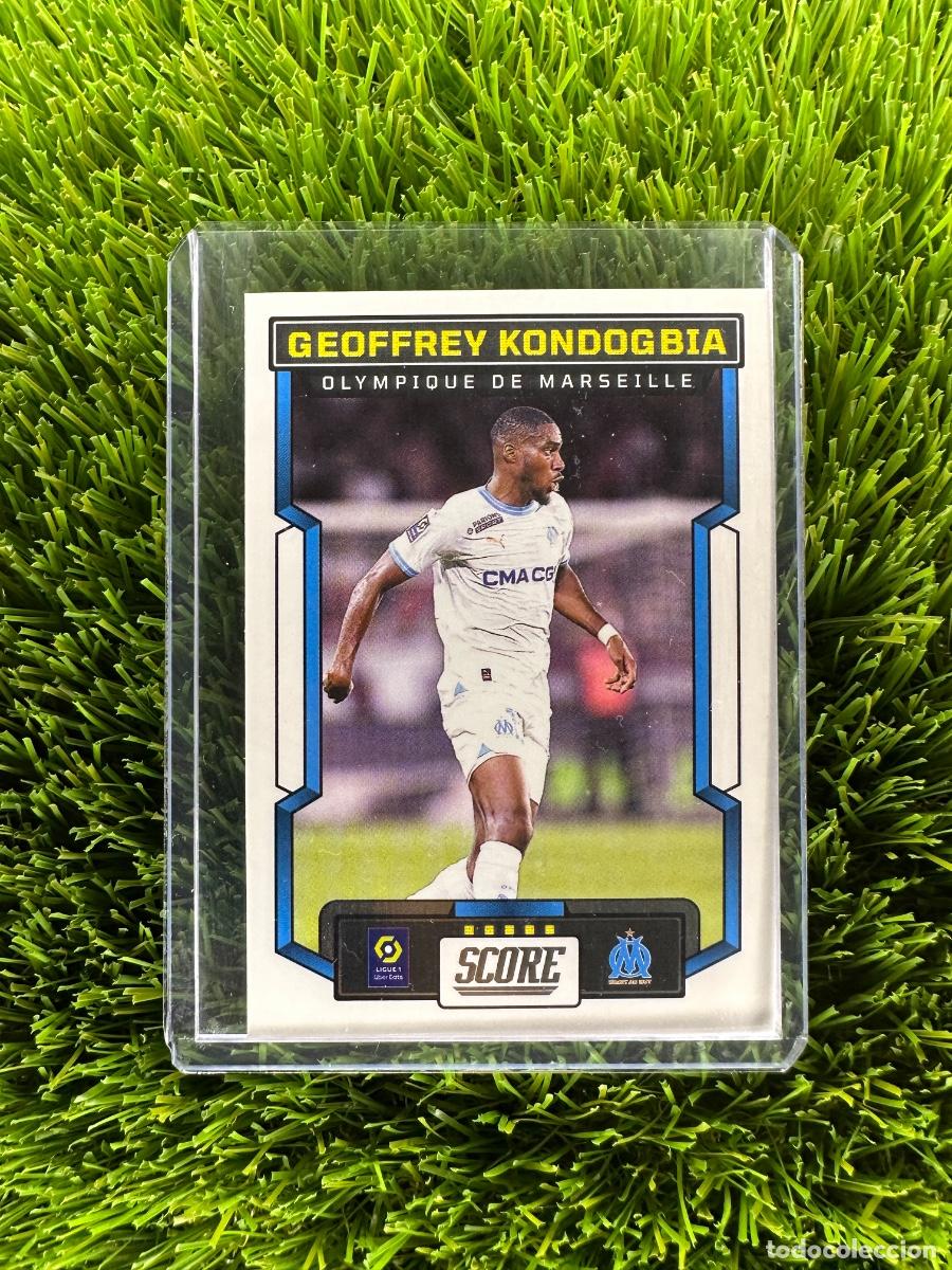 Cromos de F&uacute;tbol: N&ordm; 99 Geoffrey Kondogbia Olympique de Marsella Panini Score Ligue 1 23 24