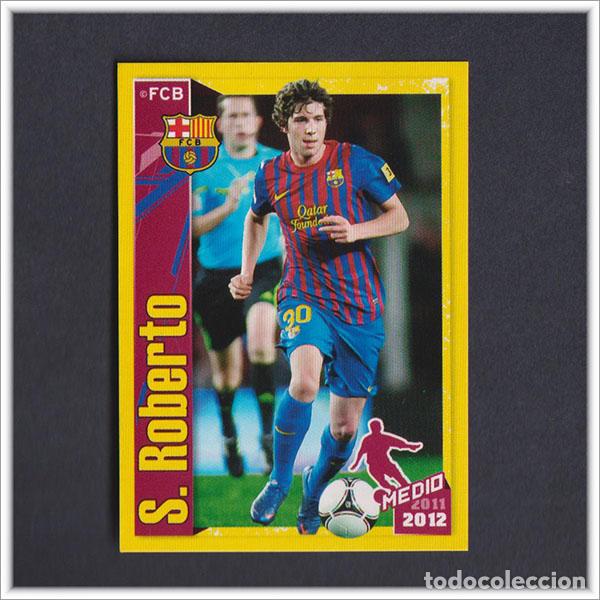 Cromos de F&uacute;tbol: COLECCI&Oacute;N OFICIAL BARCELONA 2011 2012 11 12 PANINI SERGI ROBERTO ROOKIE 176 ALBUM LIGA BAR&Ccedil;A