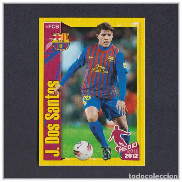 Cromos de F&uacute;tbol: COLECCI&Oacute;N OFICIAL BARCELONA 2011 2012 11 12 PANINI JONATHAN DOS SANTOS 174 ALBUM LIGA BAR&Ccedil;A