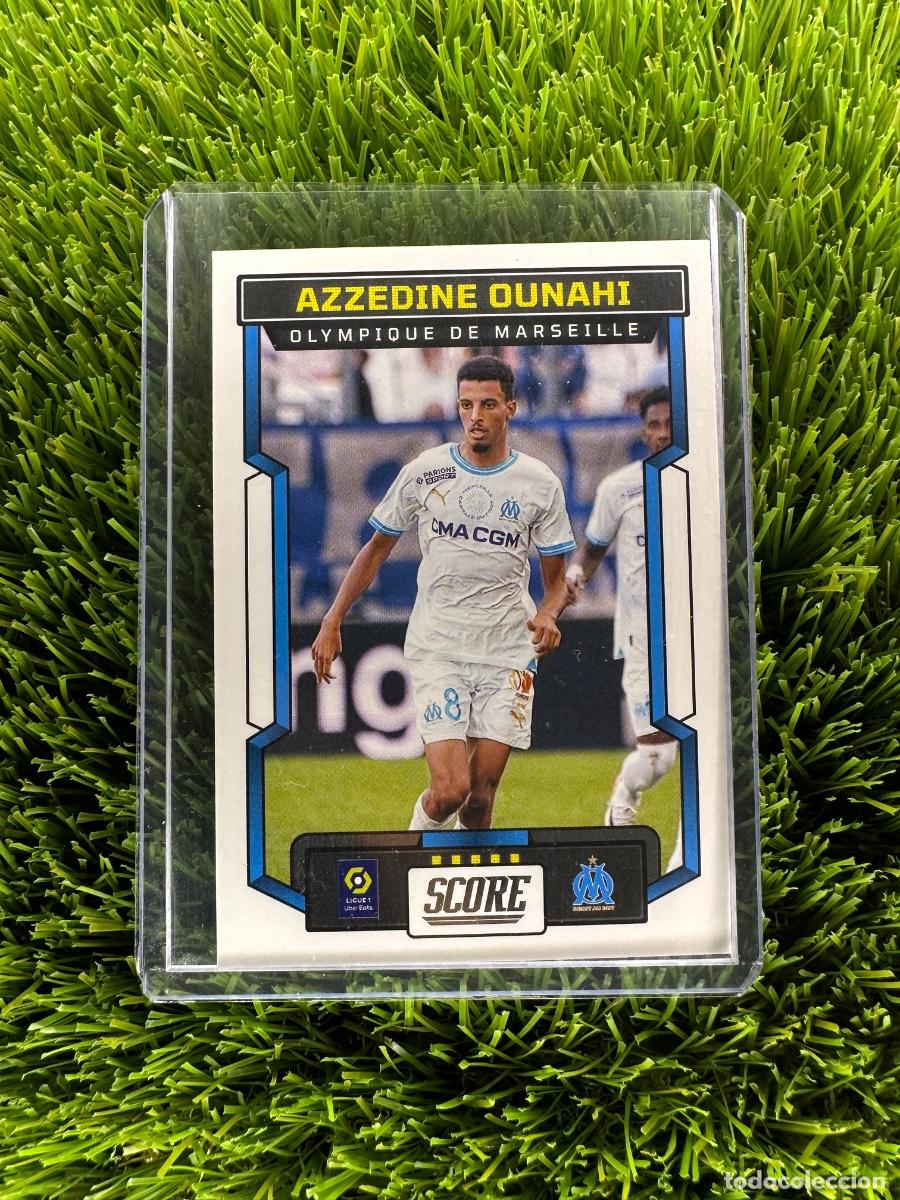 Cromos de F&uacute;tbol: N&ordm; 101 Azzedine Ounahi Olympique de Marsella Panini Score Ligue 1 23 24