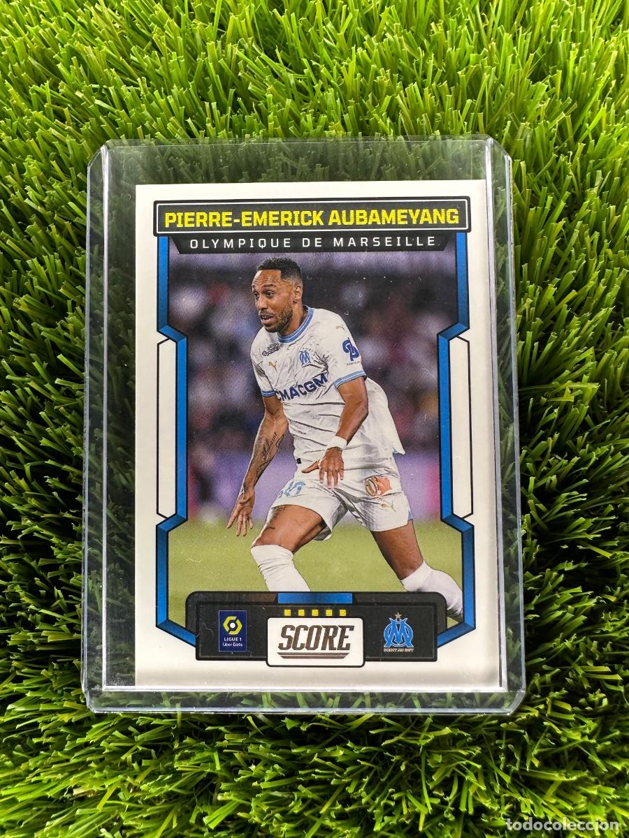 Cromos de F&uacute;tbol: N&ordm; 103 Pierre-Emerick Aubameyang Olympique de Marsella Panini Score Ligue 1 23 24
