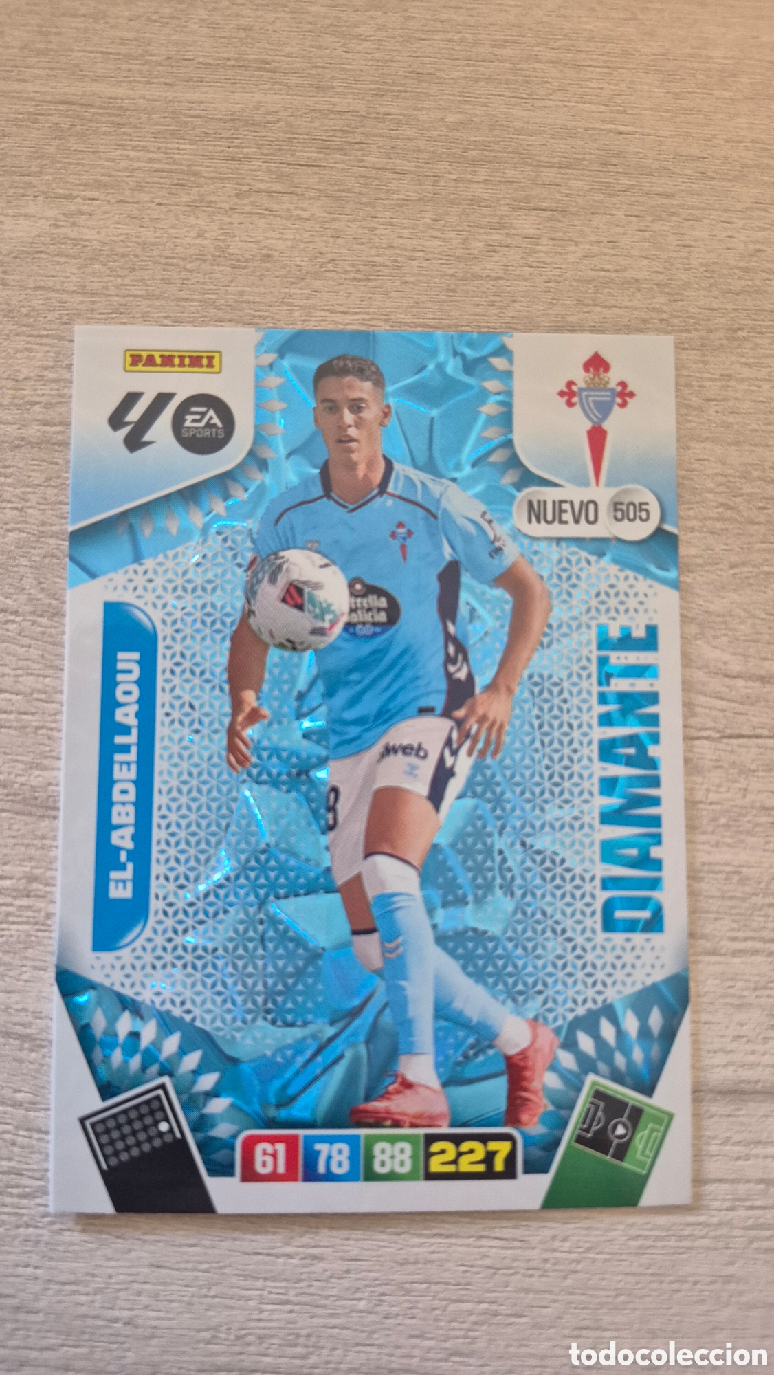 Football Stickers: N&deg;505 Nuevo Diamante El-Abdelaoui Adrenalyn 25/26