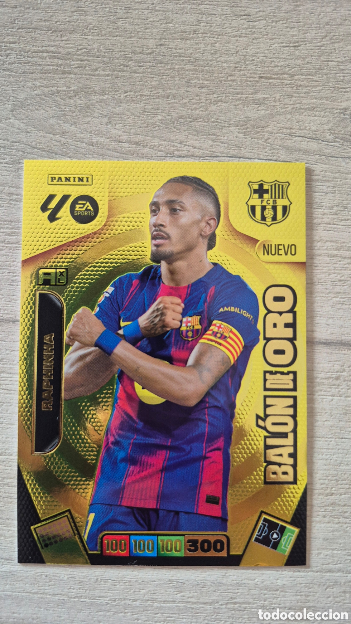 Cromos de F&uacute;tbol: Balon de Oro (Nuevo) Raphina Dreambox Adrenalyn 25/26