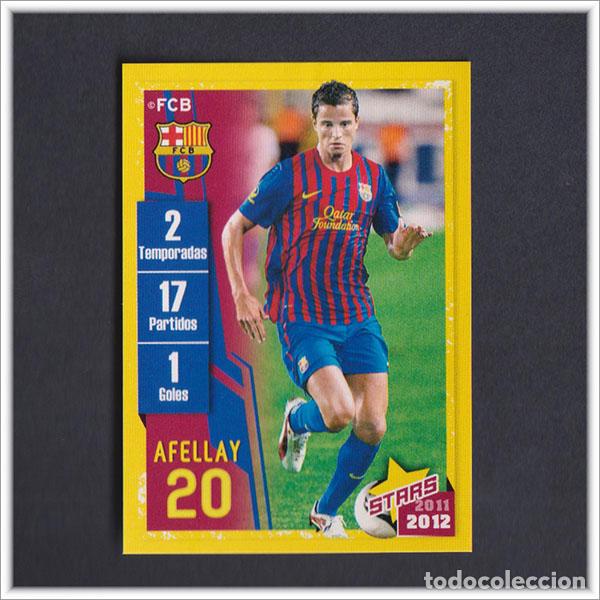 Cromos de F&uacute;tbol: COLECCI&Oacute;N OFICIAL BARCELONA 2011 2012 11 12 PANINI AFELLAY ROOKIE 162 ALBUM LIGA BAR&Ccedil;A