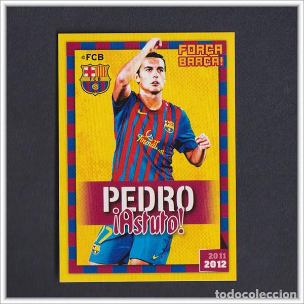 Cromos de F&uacute;tbol: COLECCI&Oacute;N OFICIAL BARCELONA 2011 2012 11 12 PANINI PEDRO 157 AUTOGRAFO ALBUM LIGA BAR&Ccedil;A
