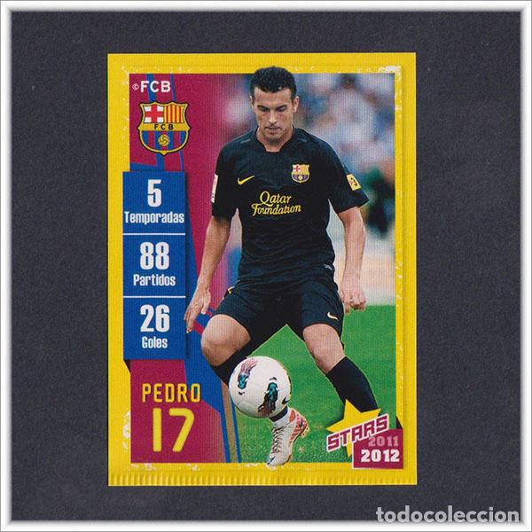 Cromos de F&uacute;tbol: COLECCI&Oacute;N OFICIAL BARCELONA 2011 2012 11 12 PANINI PEDRO 156 ALBUM LIGA BAR&Ccedil;A F&Uacute;TBOL
