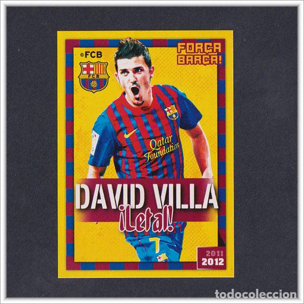 Cromos de F&uacute;tbol: COLECCI&Oacute;N OFICIAL BARCELONA 2011 2012 11 12 PANINI DAVID VILLA 151 ALBUM LIGA BAR&Ccedil;A F&Uacute;TBOL