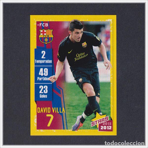 Cromos de F&uacute;tbol: COLECCI&Oacute;N OFICIAL BARCELONA 2011 2012 11 12 PANINI DAVID VILLA 150 ALBUM LIGA BAR&Ccedil;A F&Uacute;TBOL