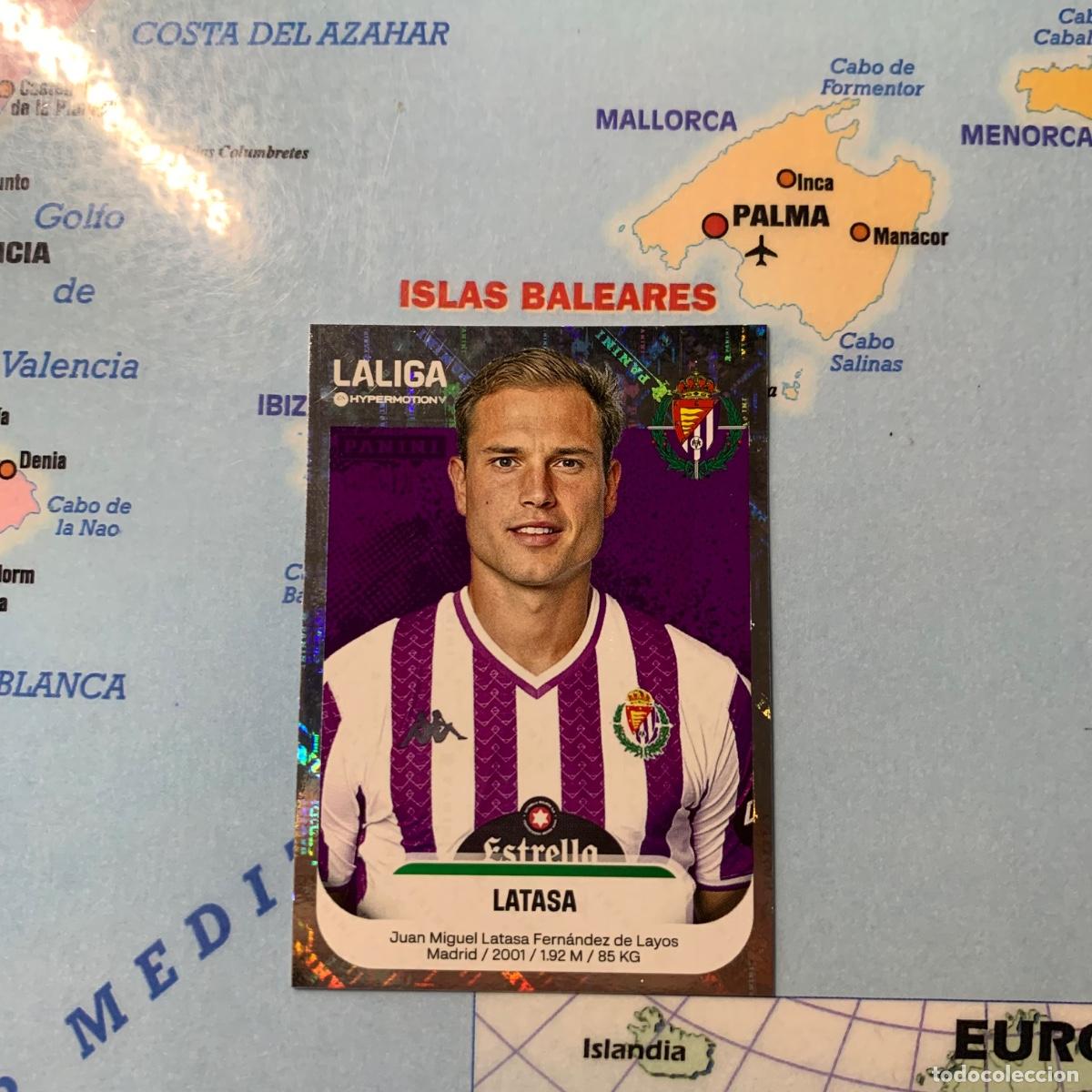 Cromos de F&uacute;tbol: Latasa n&uacute;mero 400 del Real Valladolid cromo liga Hypermotion 25-26 2025-2026