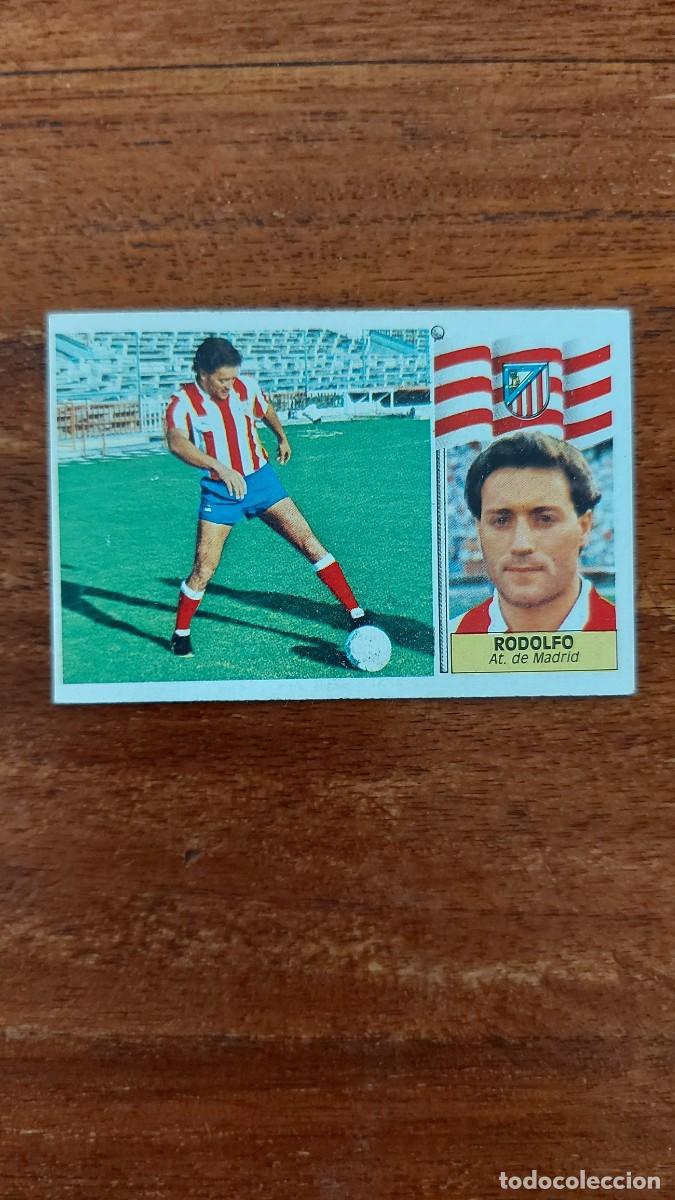 Cromos de F&uacute;tbol: RODOLFO ( ATLETICO MADRID )- LIGA 86/87 ESTE ULTIMOS FICHAJES N&Uacute;M 19 VERSION SIN GENTE - SIN PEGAR