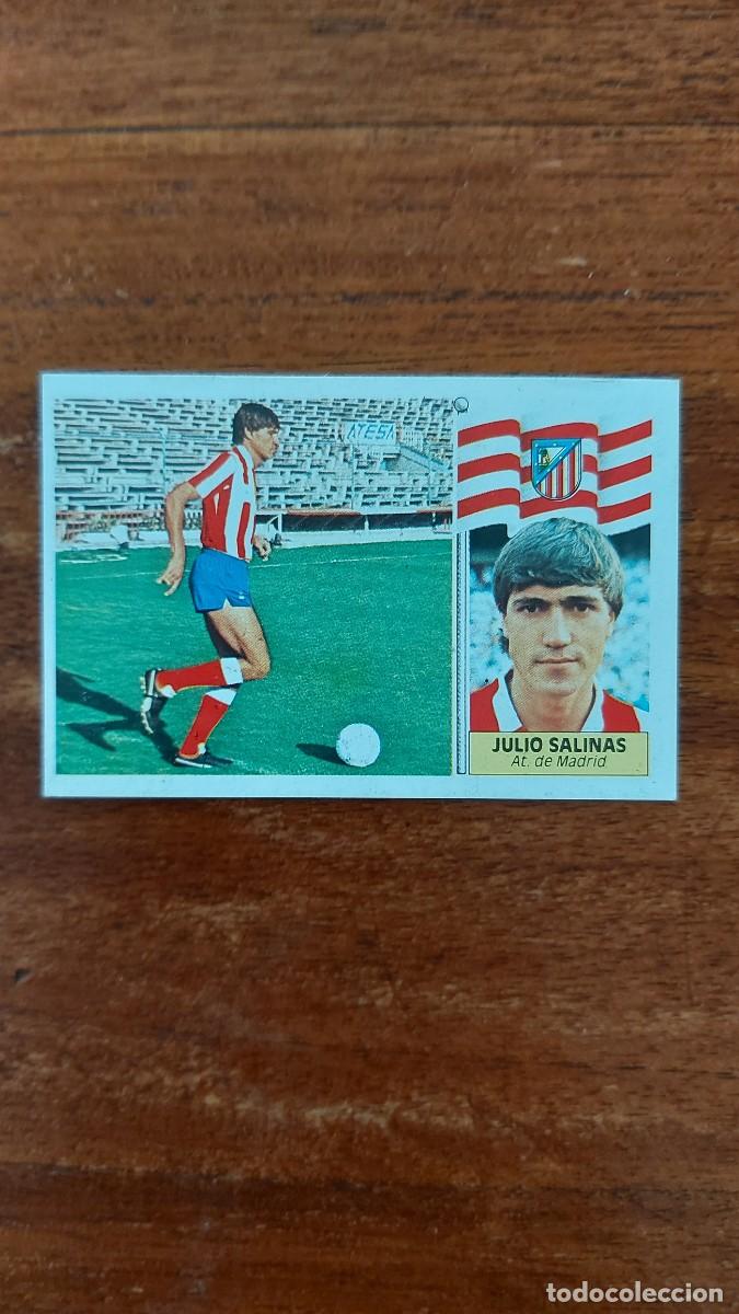 Cromos de F&uacute;tbol: JULIO SALINAS ( ATLETICO MADRID )- LIGA 86/87 ESTE ULTIMOS FICHAJES N&Uacute;M 25 VERSION