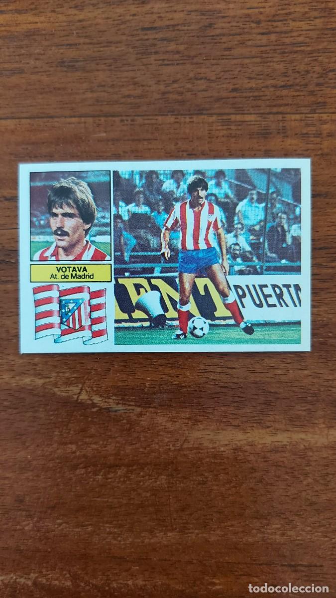 Cromos de F&uacute;tbol: Votava ( Atl&eacute;tico de Madrid ) Fichaje 28 EDICIONES ESTE LIGA 82/83 1982/83 NUEVO SIN PEGAR
