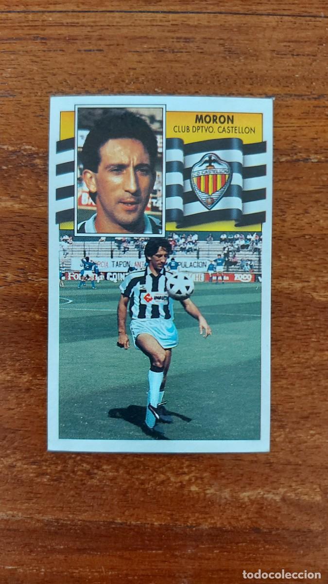 Cromos de F&uacute;tbol: Moron ( C.D. Castell&oacute;n ) Coloca Ediciones Este Liga 90/91 1990/91 sin pegar nuevo