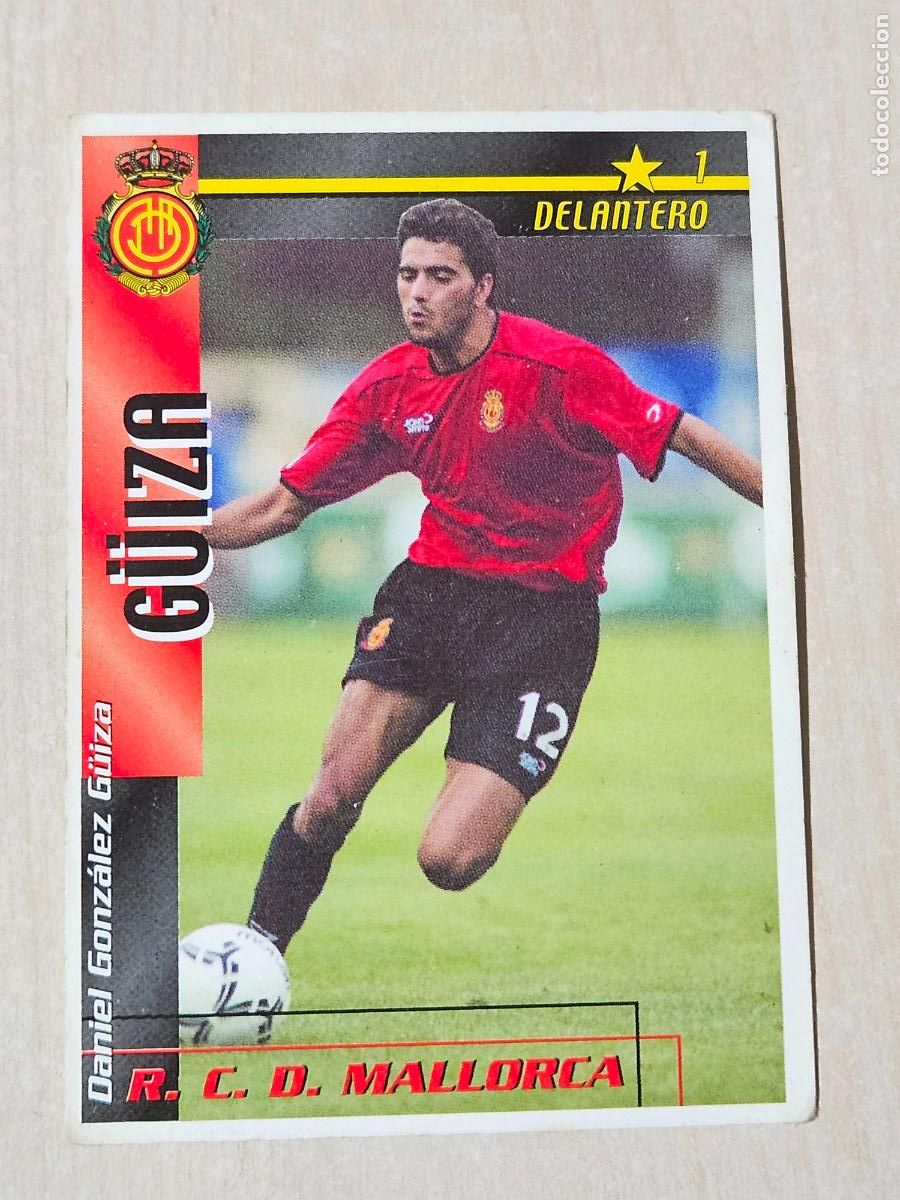 Cromos de F&uacute;tbol: LIGA F&Uacute;TBOL MATCH TOTAL 2002/03 &ndash; G&Uuml;IZA ( BAJA ) - RCD. MALLORCA 02 03 CROMO NUEVO