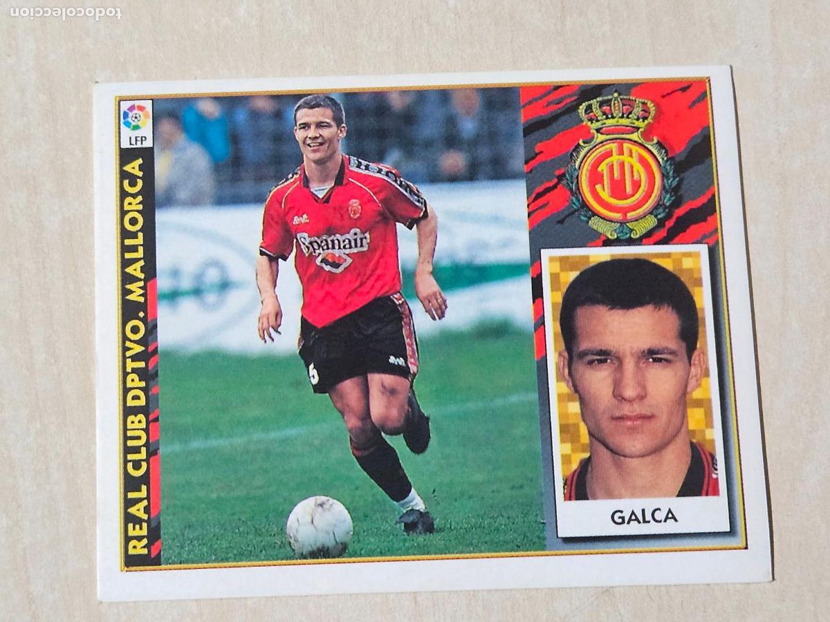 Cromos de F&uacute;tbol: EDICIONES ESTE 97 98 BAJA GALCA MALLORCA CROMO NUEVO SIN PEGAR
