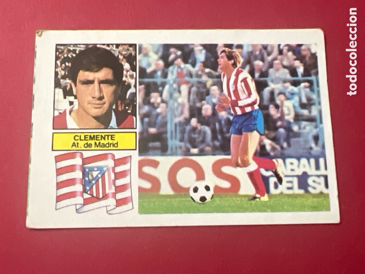 Cromos de F&uacute;tbol: C9245. CLEMENTE AT MADRID ESTE 1982 1983 CROMO FUTBOL LIGA 82 83 - SIN PEGAR