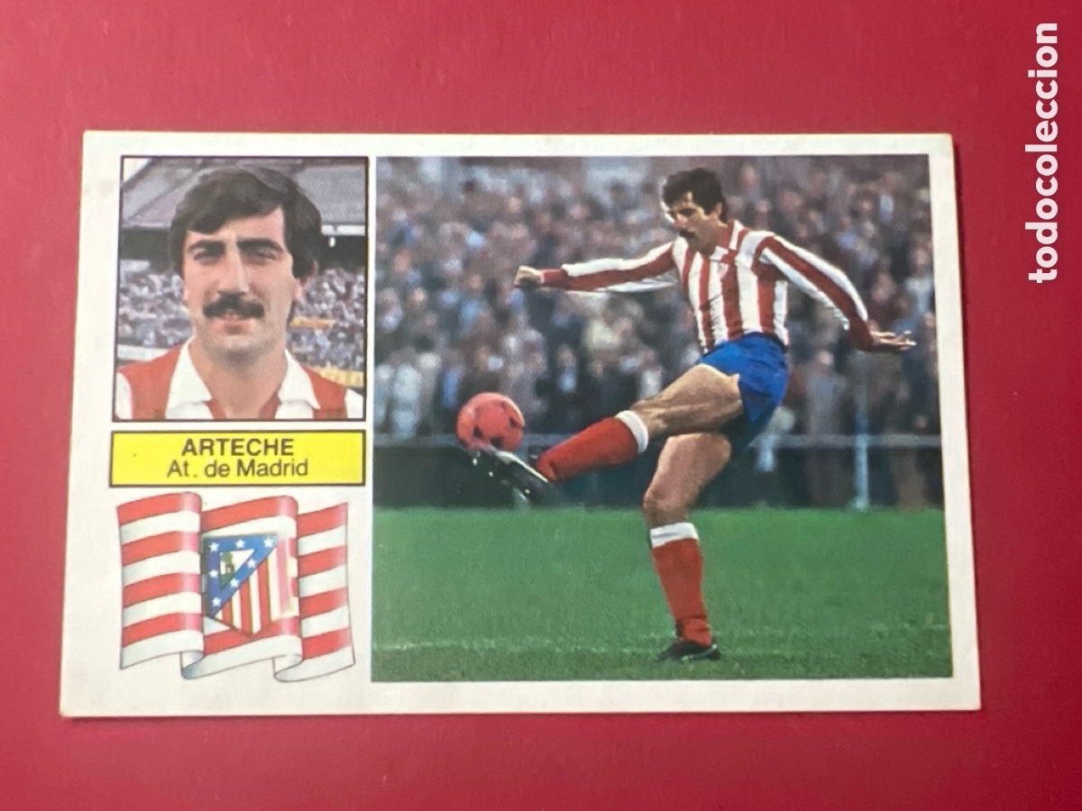 Cromos de F&uacute;tbol: C9246. ARTECHE AT MADRID ESTE 1982 1983 CROMO FUTBOL LIGA 82 83 - RF0 - SIN PEGAR - 19