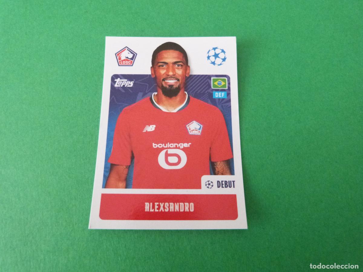 Cromos de F&uacute;tbol: CROMO FUTBOL ALEXSANDRO LILLE OLYMPIQUE SC SIN PEGAR N&ordm; 484 CHAMPIONS LEAGUE 2024-2025/24-25 TOPPS