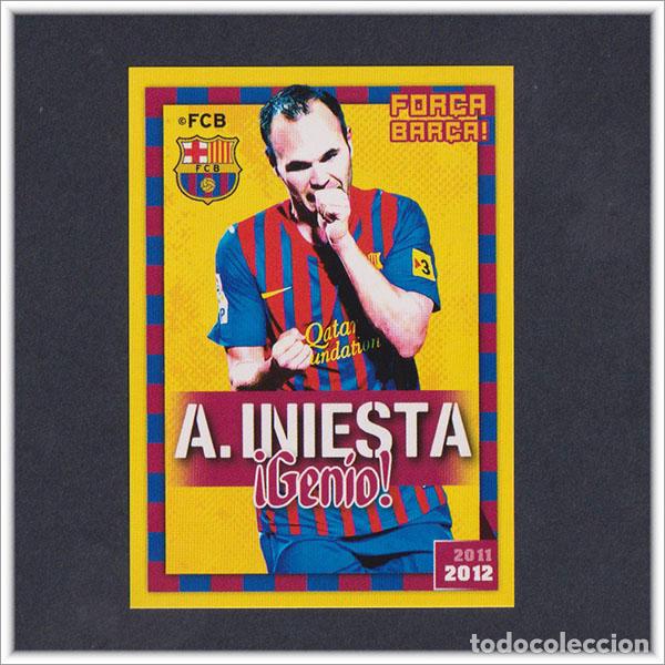 Cromos de F&uacute;tbol: COLECCI&Oacute;N OFICIAL BARCELONA 2011 2012 11 12 PANINI INIESTA 127 ALBUM LIGA BAR&Ccedil;A F&Uacute;TBOL