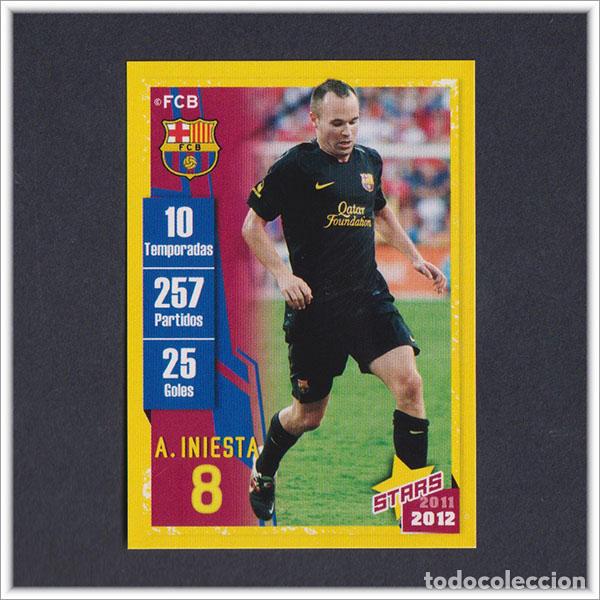 Cromos de F&uacute;tbol: COLECCI&Oacute;N OFICIAL BARCELONA 2011 2012 11 12 PANINI INIESTA 126 ALBUM LIGA BAR&Ccedil;A F&Uacute;TBOL