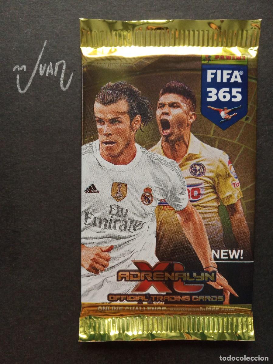 Cromos de F&uacute;tbol: SOBRE SIN ABRIR FIFA 365⚽ PANINI &reg; ADRENALYN XL MESSI ? BARCELONA NEYMAR CRISTIANO REAL MADRID BALE