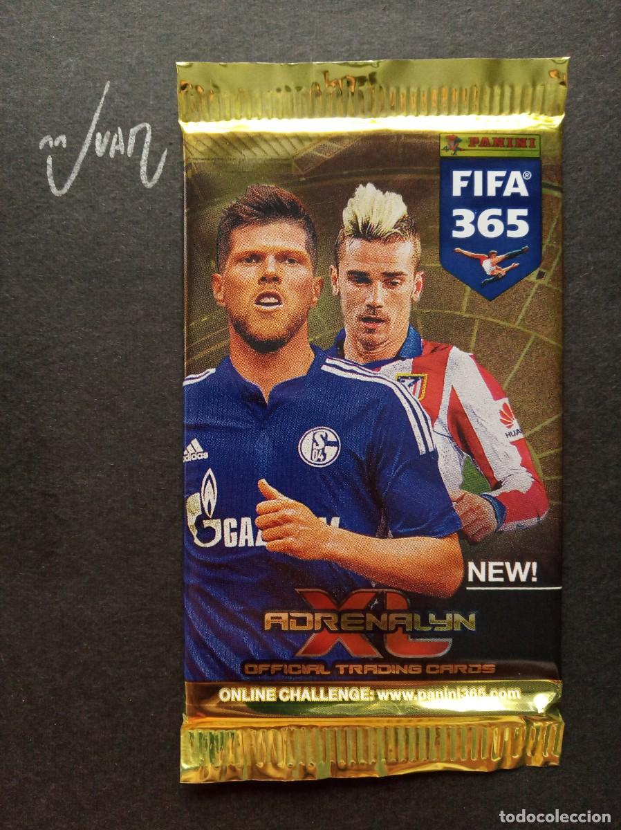 Cromos de F&uacute;tbol: SOBRE SIN ABRIR FIFA 365 VERSION 3⚽ PANINI &reg; ADRENALYN XL MESSI ? BARCELONA CRISTIANO REAL MADRID