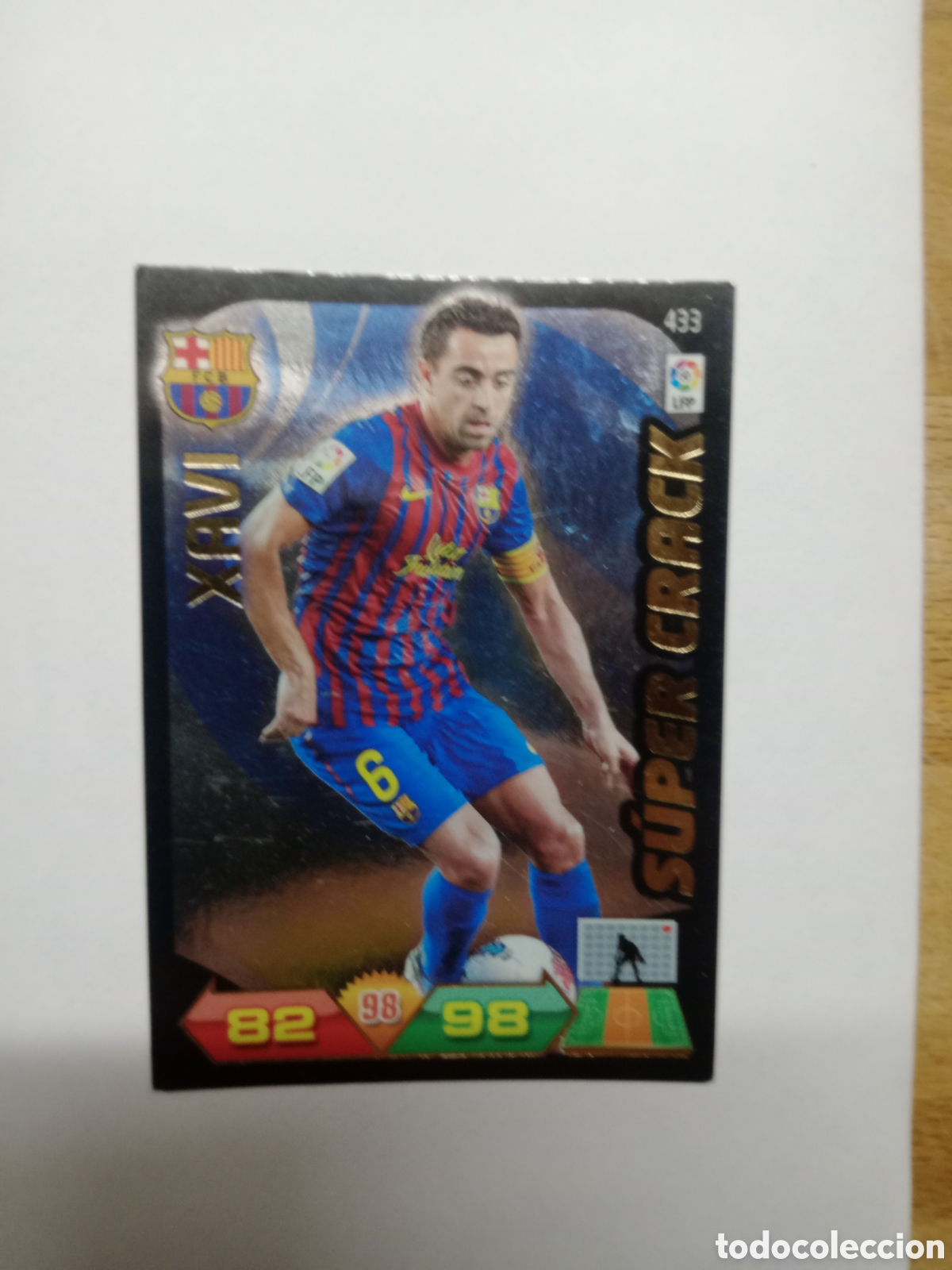 Cromos de F&uacute;tbol: ADRENALYN 11-12 CARD NUEVA EN BUEN ESTADO SUPERCRACK XAVI