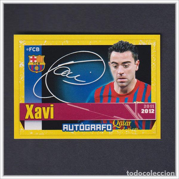 Cromos de F&uacute;tbol: COLECCI&Oacute;N OFICIAL BARCELONA 2011 2012 11 12 PANINI XAVI HERNANDEZ 116 AUTOGRAFO ALBUM LIGA BAR&Ccedil;A