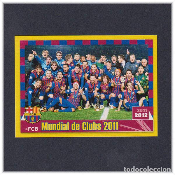 Cromos de F&uacute;tbol: COLECCI&Oacute;N OFICIAL BARCELONA 2011 2012 11 12 PANINI MESSI INIESTA 110 MUNDIAL CLUBES LIGA BAR&Ccedil;A