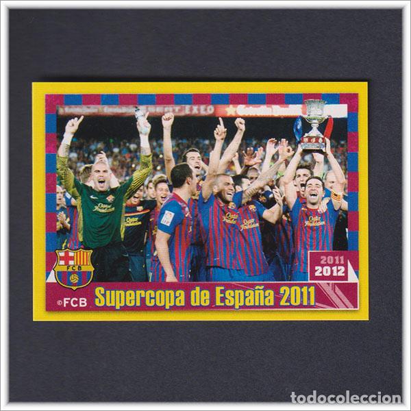 Cromos de F&uacute;tbol: COLECCI&Oacute;N OFICIAL BARCELONA 2011 2012 11 12 PANINI XAVI DANI ALVES 108 SUPERCOPA DE ESPA&Ntilde;A IGA BAR&Ccedil;A